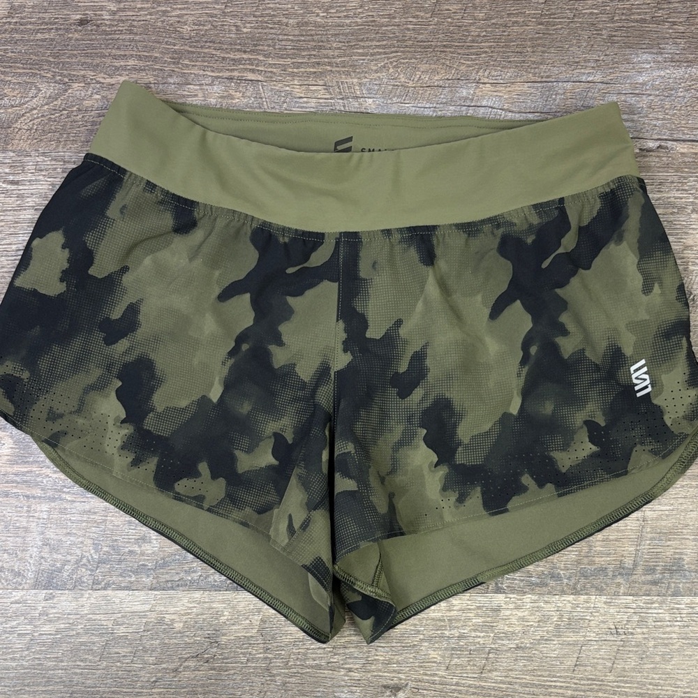 Ten Thousand Interval Shorts – Camo Print – Size Small